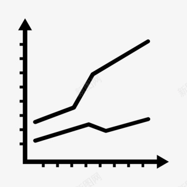 矢量报表图表业务数据图标图标