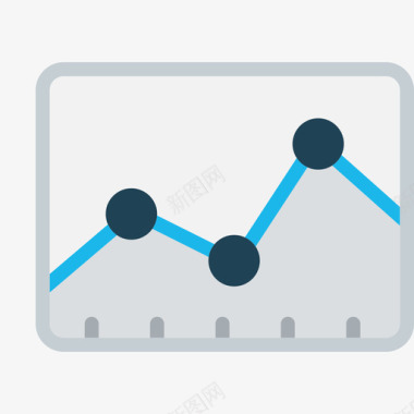 折线图折线图业务73持平图标图标