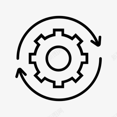 齿轮配置执行图标图标