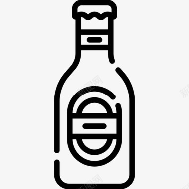 啤酒川维饮料直饮图标图标