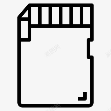 SD卡sd卡数码内存图标图标