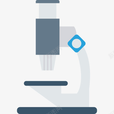 学校教育图标显微镜学校教育2平面图标图标