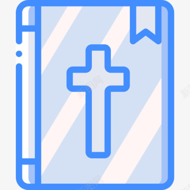 圣经24春蓝色图标图标
