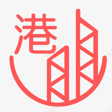 多色混合图标customer_btn_hkstock图标