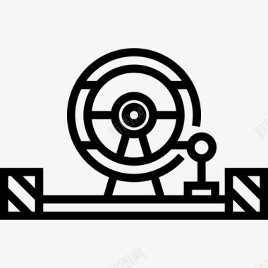 仿真赛车赛车游戏街机直线型图标图标