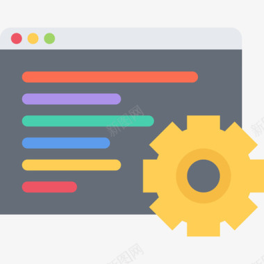 编程语言编码编码商业和搜索引擎优化3平面图标图标