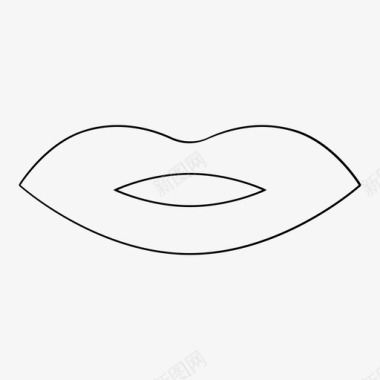 嘴唇的女人嘴嘴嘴唇女人图标图标