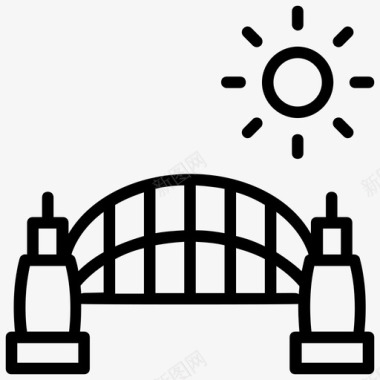 金门大桥桥梁基地已建桥梁图标图标