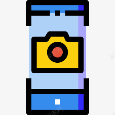 短信手机icon智能手机智能手机功能2线性颜色图标图标