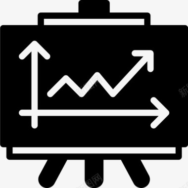 财务报表公司工作图标图标