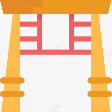大门中国22号平的图标图标