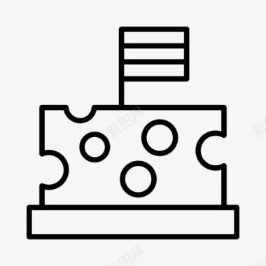阿姆斯特丹水彩画荷兰奶酪阿姆斯特丹荷兰图标图标