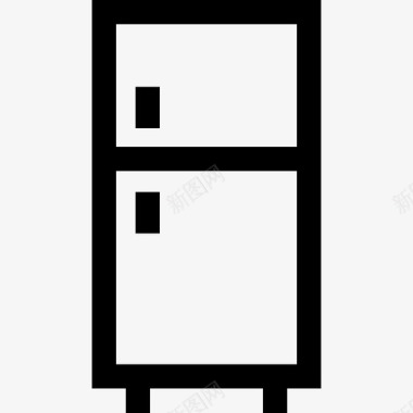 冰箱家用自动化11线性图标图标