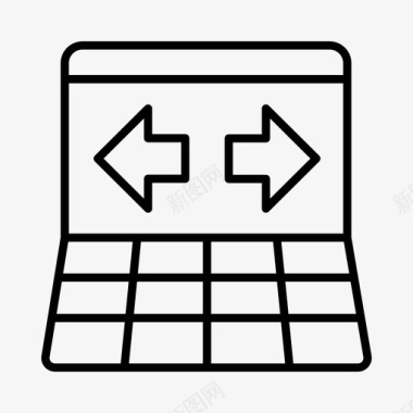 2019数字数字营销代理消费者图标图标