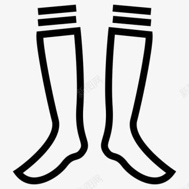 袜子棉袜图标图标