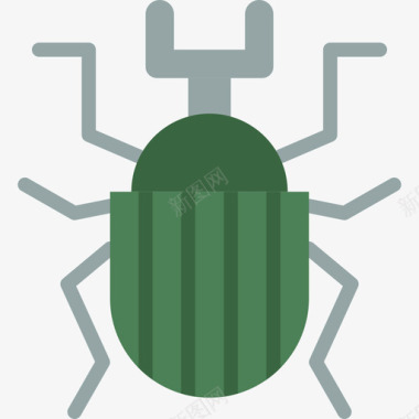 虫甲虫虫子扁虫图标图标