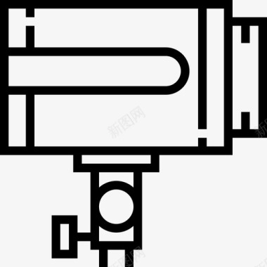 电脑SD卡Sd卡摄影8线性图标图标