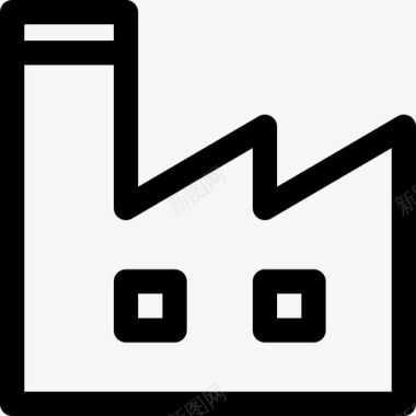 立体50工业生态50线性图标图标