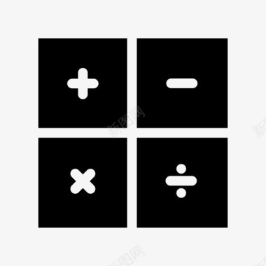 2019数字计算器计算计数图标图标