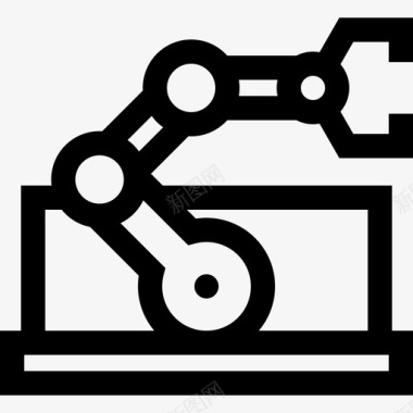 线性图标机械手工厂7线性图标图标