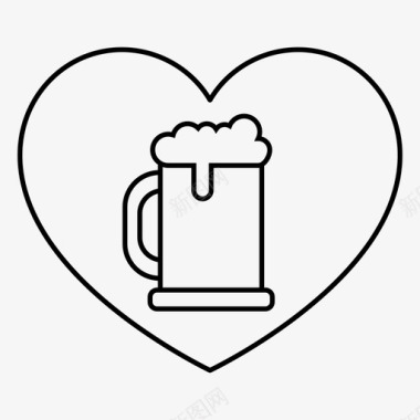 记忆小时光欢乐时光啤酒庆祝图标图标