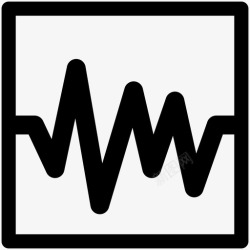 合成器电子音乐音频信号电子音乐声音图标高清图片