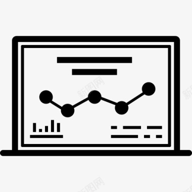 电脑图信息演示文稿业务图信息图图标图标