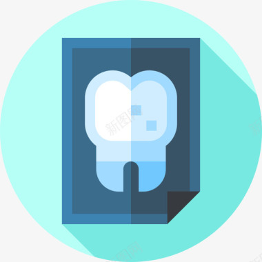 x宣传海报X光牙科护理6平板图标图标