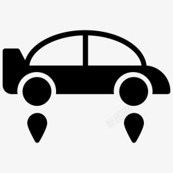 超级未来超级汽车现代科技赛车图标高清图片