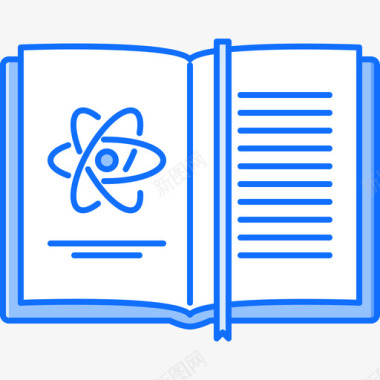 影像书书学校32蓝色图标图标