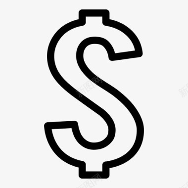 美元小图标美元货币收入图标图标