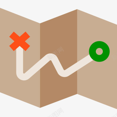 平面图矢量地图冒险18平面图图标图标