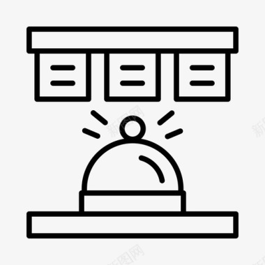 点餐服务餐厅烹饪餐饮图标图标