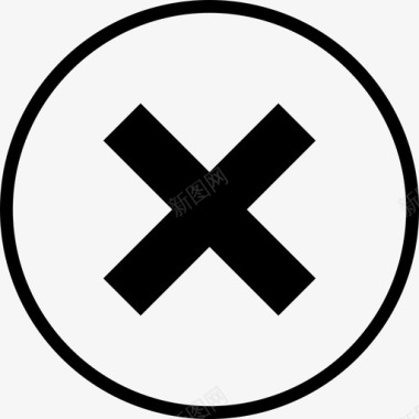 拒绝假货拒绝交叉删除图标图标