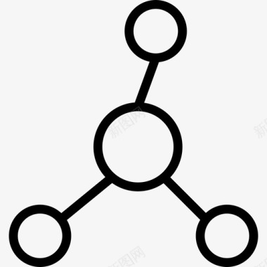 神经元细胞细胞科学32线性图标图标