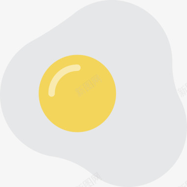 煎蛋美食6平底图标图标
