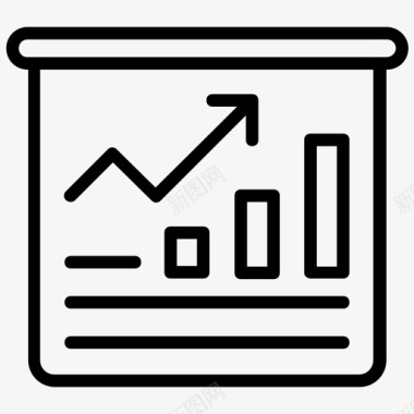 统计饼状图图形显示分析数据可视化图标图标