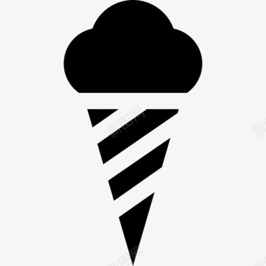 冰淇淋意大利5填充图标图标
