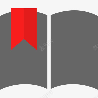 书本书本标记教育32平铺图标图标