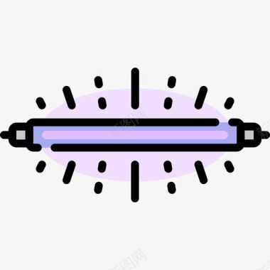 手托灯泡灯泡温室2线性颜色图标图标