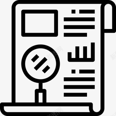 火焰数字50研究数字营销50线性图标图标