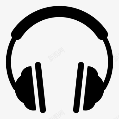 蓝牙通信耳机音频音乐图标图标