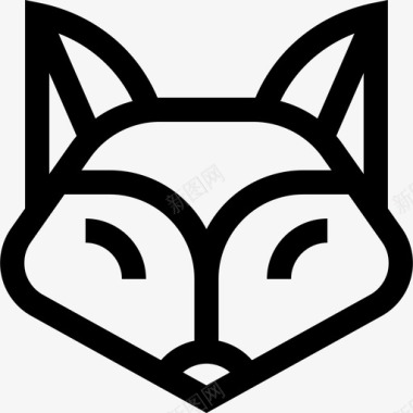 狐狸狐狸动物园3直系图标图标