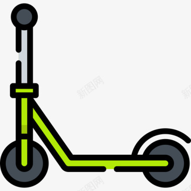 脚踏车旅行地点表情符号3线性颜色图标图标