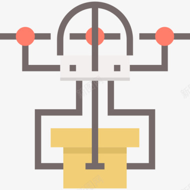 未来愿景无人机未来购物2图标图标