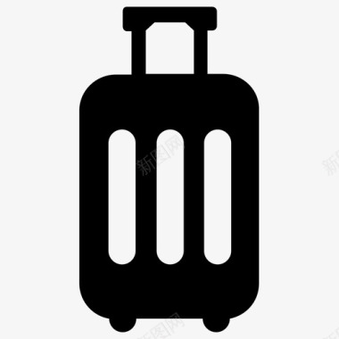 行李运输带行李机场行李旅行包图标图标