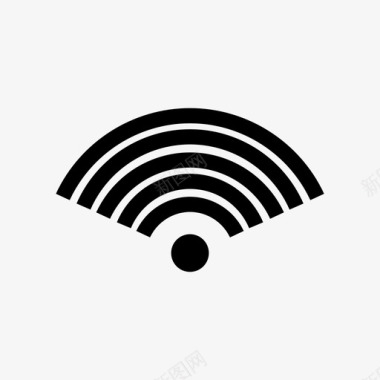 WIFI信号格wifi连接互联网图标图标