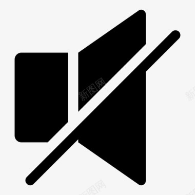 音量静音静音声音声音关闭图标图标