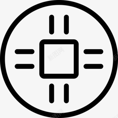 社区文化墙硬币文化社区2线性图标图标