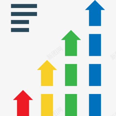 矢量平面图图表业务图表和图表平面图图标图标